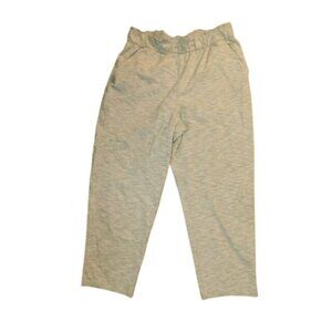 Lululemon Size 8 Grays white drawstring Athletic Pants STRETCH